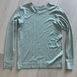 lululemon athletica Mint Green Crew Neck Top